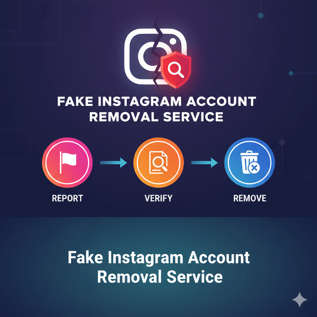 AI-generated fake Instagram account removal results showing successful mass report campaign outcomes
